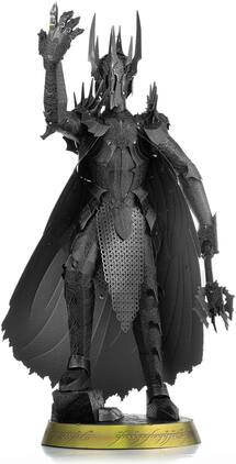 Metal Earth - Premium Series Lord of The Rings Sauron 3D Metal Model Kit Fascinations - Silver