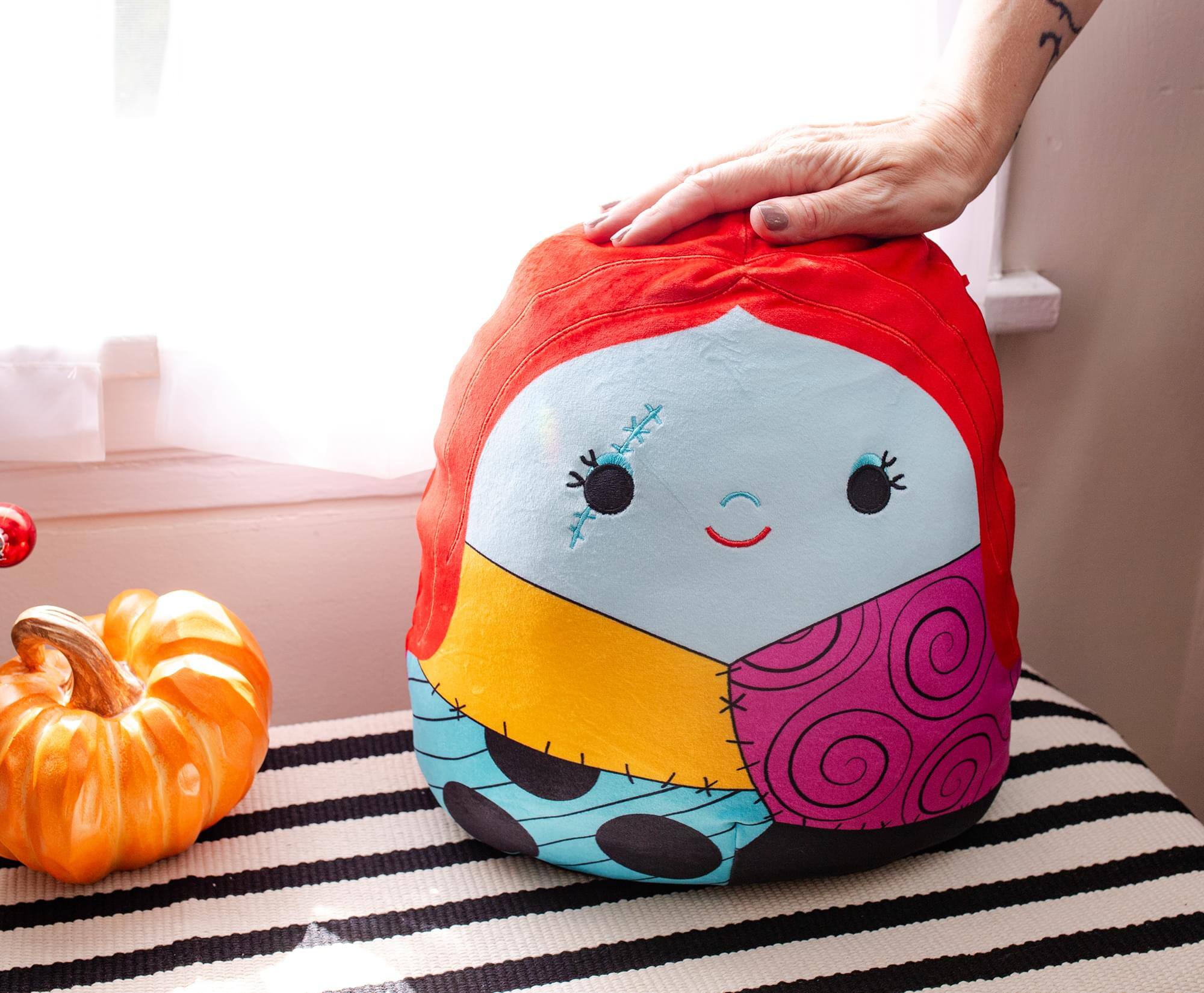Alt View 4. Disney - Nightmare Before Christmas Squishmallow 12 Inch Plush | Sally - Red.