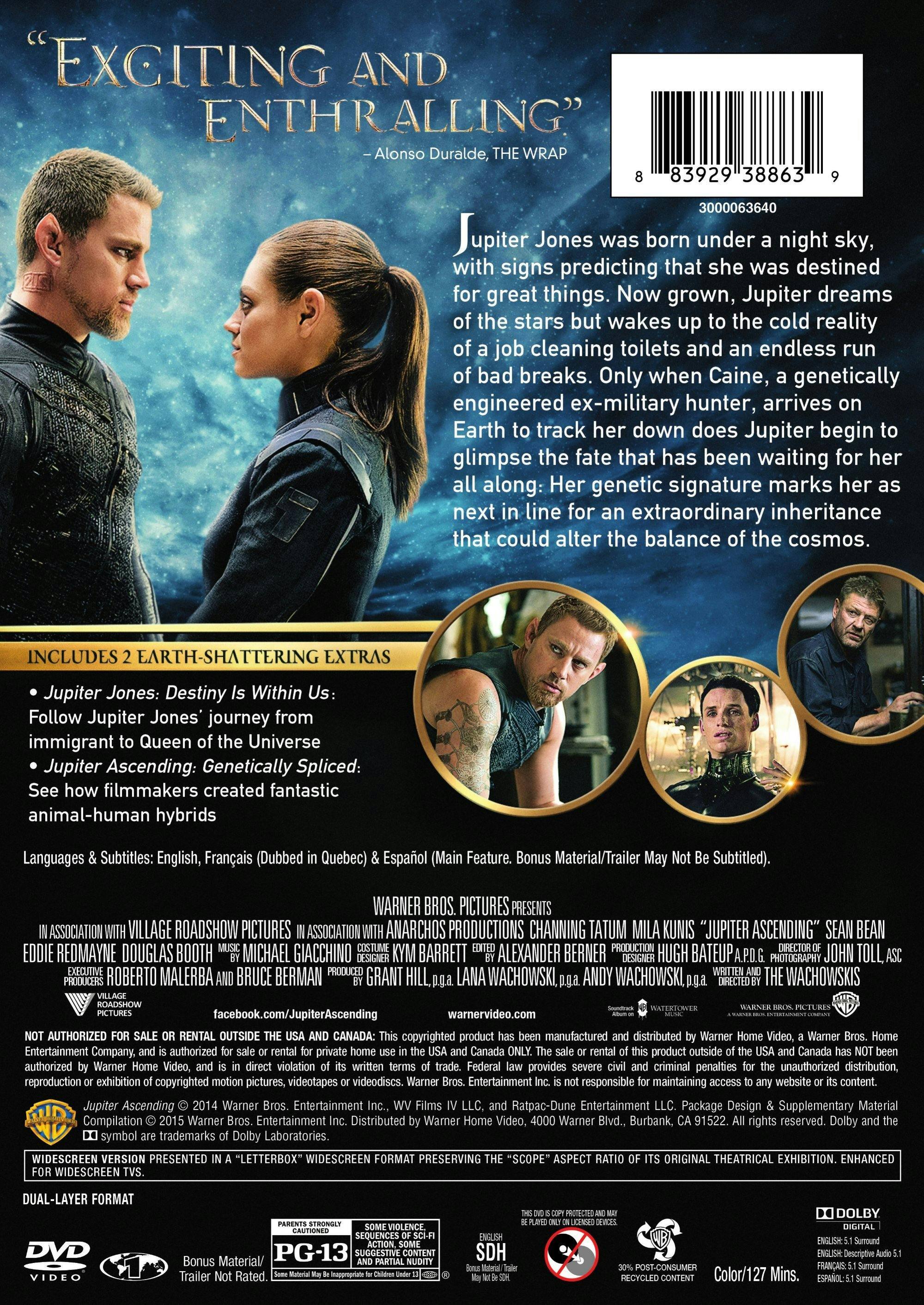 Angle. Jupiter Ascending [DVD].