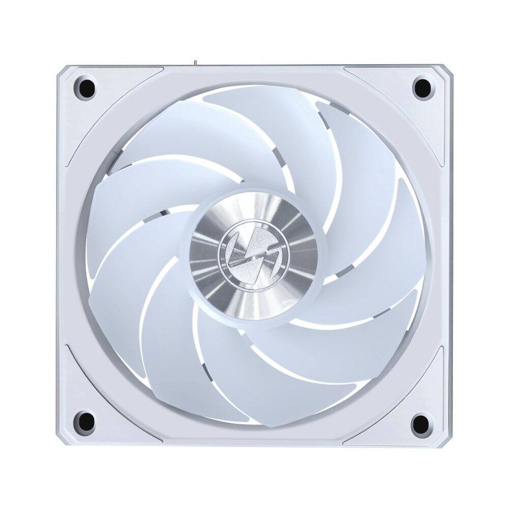 Angle. Lian Li - UNI Fan CL Wireless 120 Triple Pack (Reverse Blade) 2.4 GHz Wireless Signal RGB PC Case Fans Control 28mm FDB(12RCL1W3W) - white.