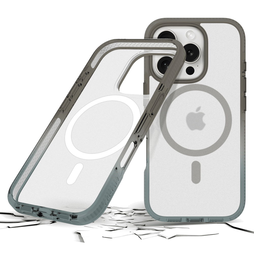 Alt View 4. Prodigee - Flow MagSafe Case for Apple iPhone 16 Pro Max - Light Grey.