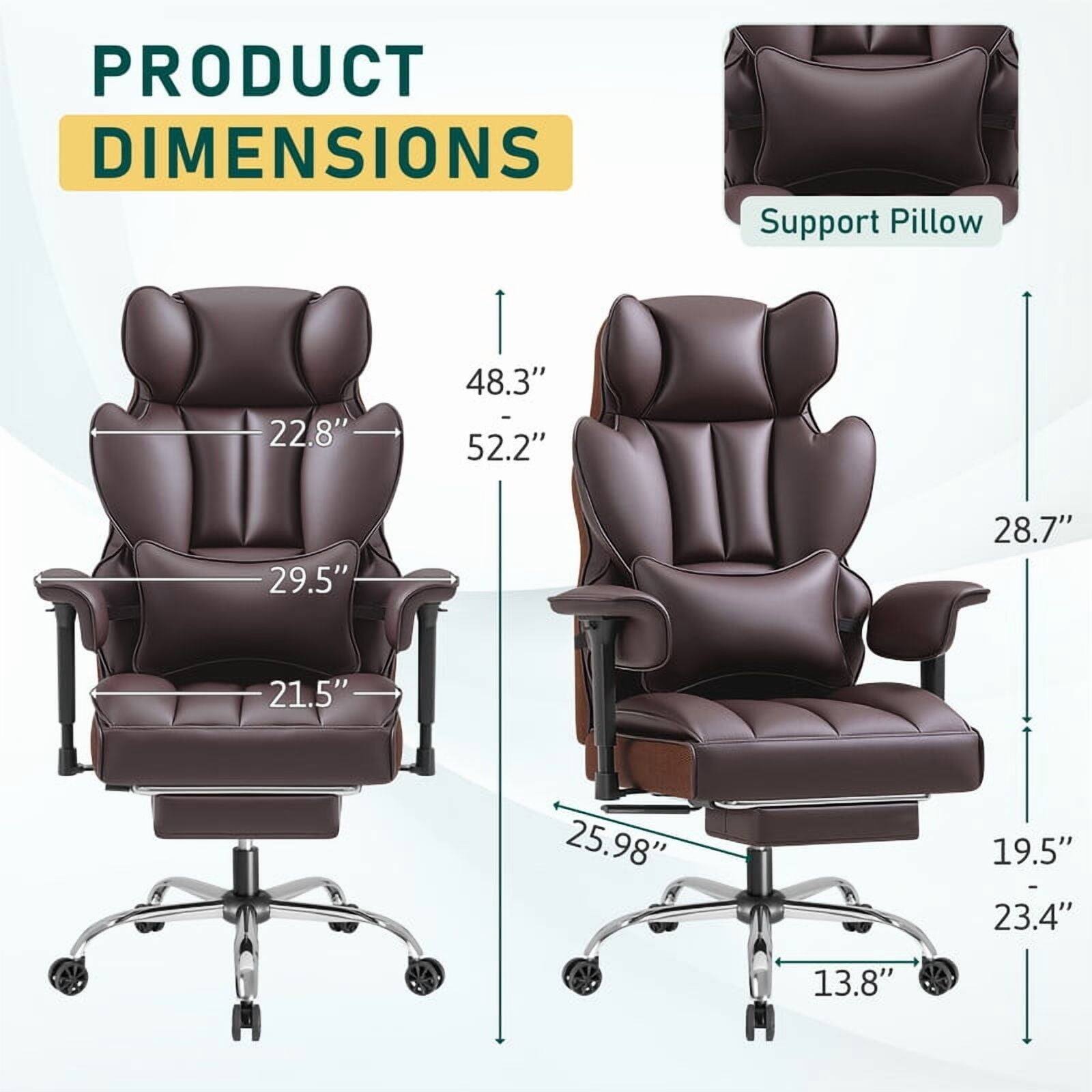 PRODUCT DIMENSIONS

Support Pillow
22.8"
48.3" - 52.2"
29.5"
28.7"
21.5"
25.98"
19.5" - 23.4"
13.8"