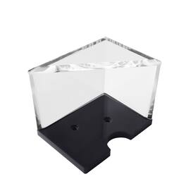 GSE Games & Sports Expert - 2 Deck Clear Acrylic Discard Trays, Casino Grade Discard Holder Trays for Blackjack