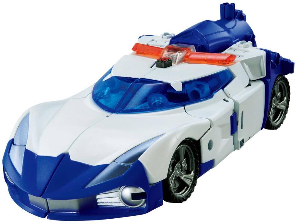 Alt View 4. Transformers - G01 Kenzan Samurai Police Car | Transformers Go! EG Collection.
