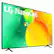 Left. LG - 75" Class NanoCell 75UQA Series LED 4K UHD Smart webOS TV - Black.