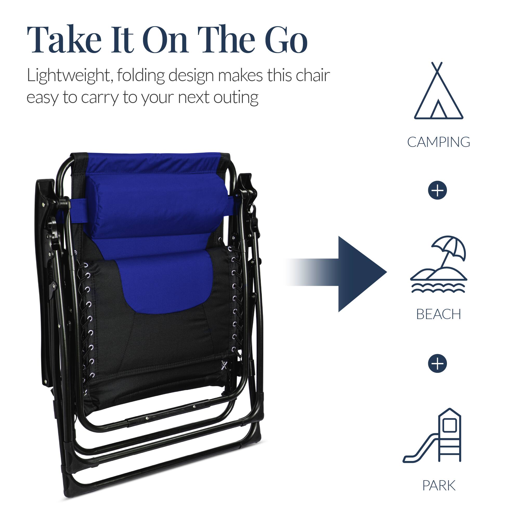 Take It On The Go

Lightweight, folding design makes this chair easy to carry to your next outing

CAMPING + BEACH + PARK