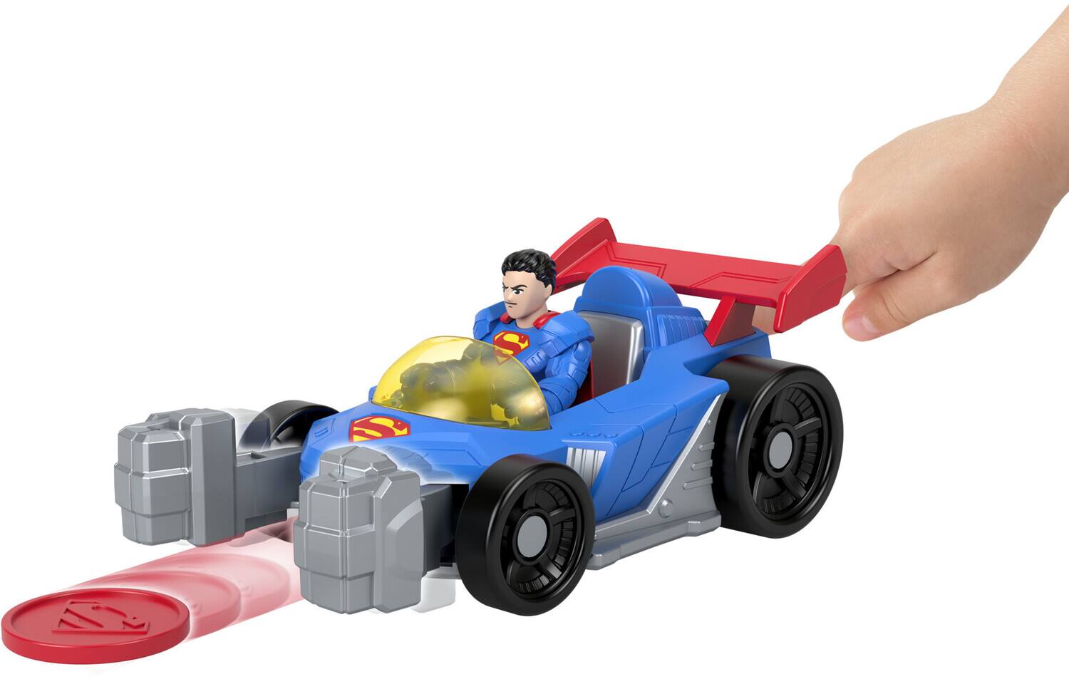 Alt View 4. Fisher Price - Fisher Price - Imaginext DC Super Friends: Metal Force Supermobile Vehicle   - Collectibles - Multicolor.