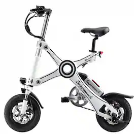 Supermach - X3 Scissor Electric Bike - White