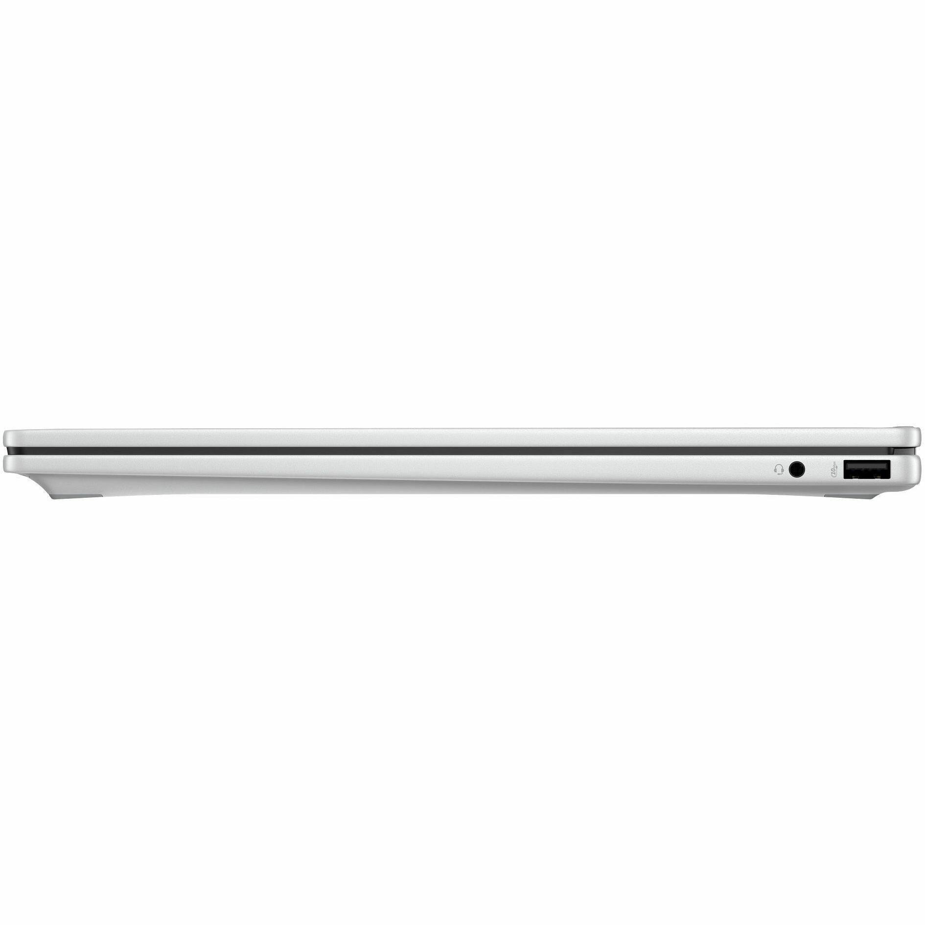 Alt View 3. HP - HP OmniBook 7 Flip 16-au0000 16-au0000nr 16" Touchscreen Convertible 2 in 1 Notebook - 2K - Intel Core Ultra 5 226V - 16 - Glacier Silver.