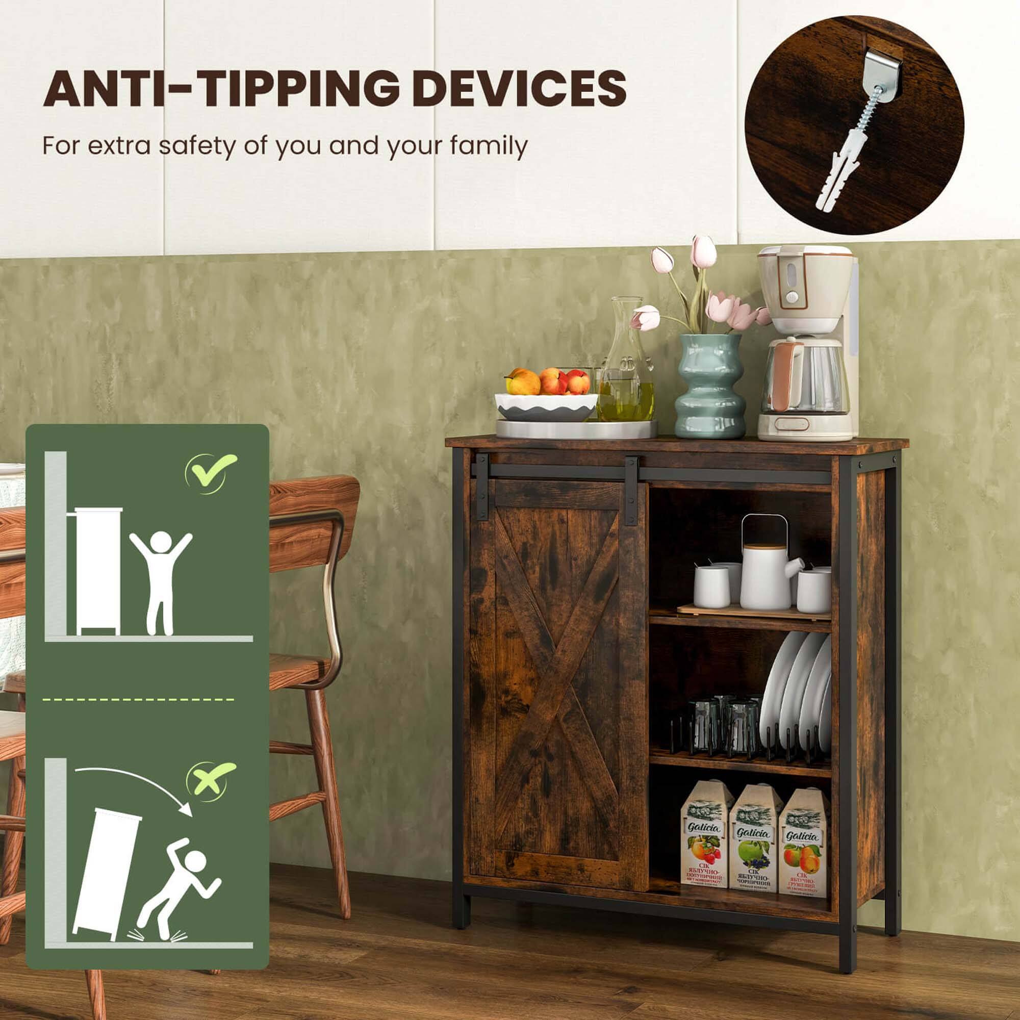 ANTI-TIPPING DEVICES For extra safety of you and your family.