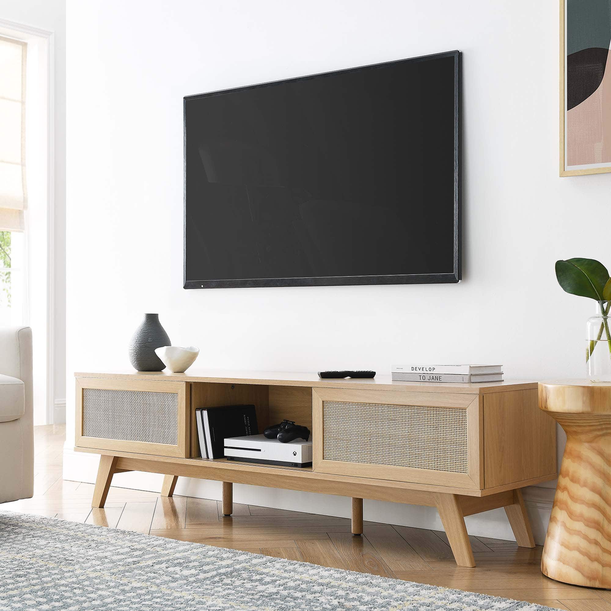 Soma 60" TV Stand by Modway - Oak