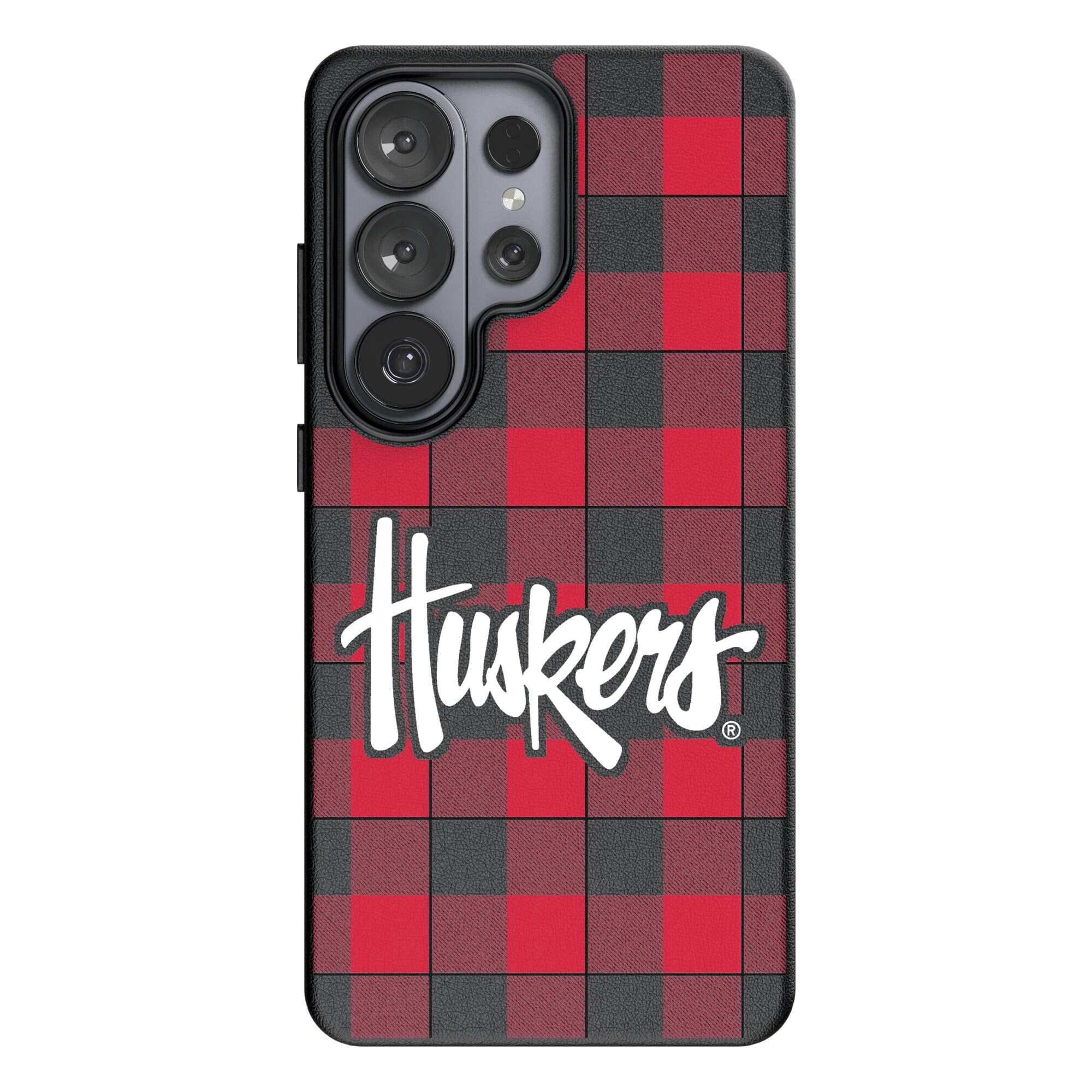 Keyscaper - NCAA - Nebraska Huskers Plaid Galaxy Magnetic Bump Case - S26 Plus - Black price history on PriceWatchPro