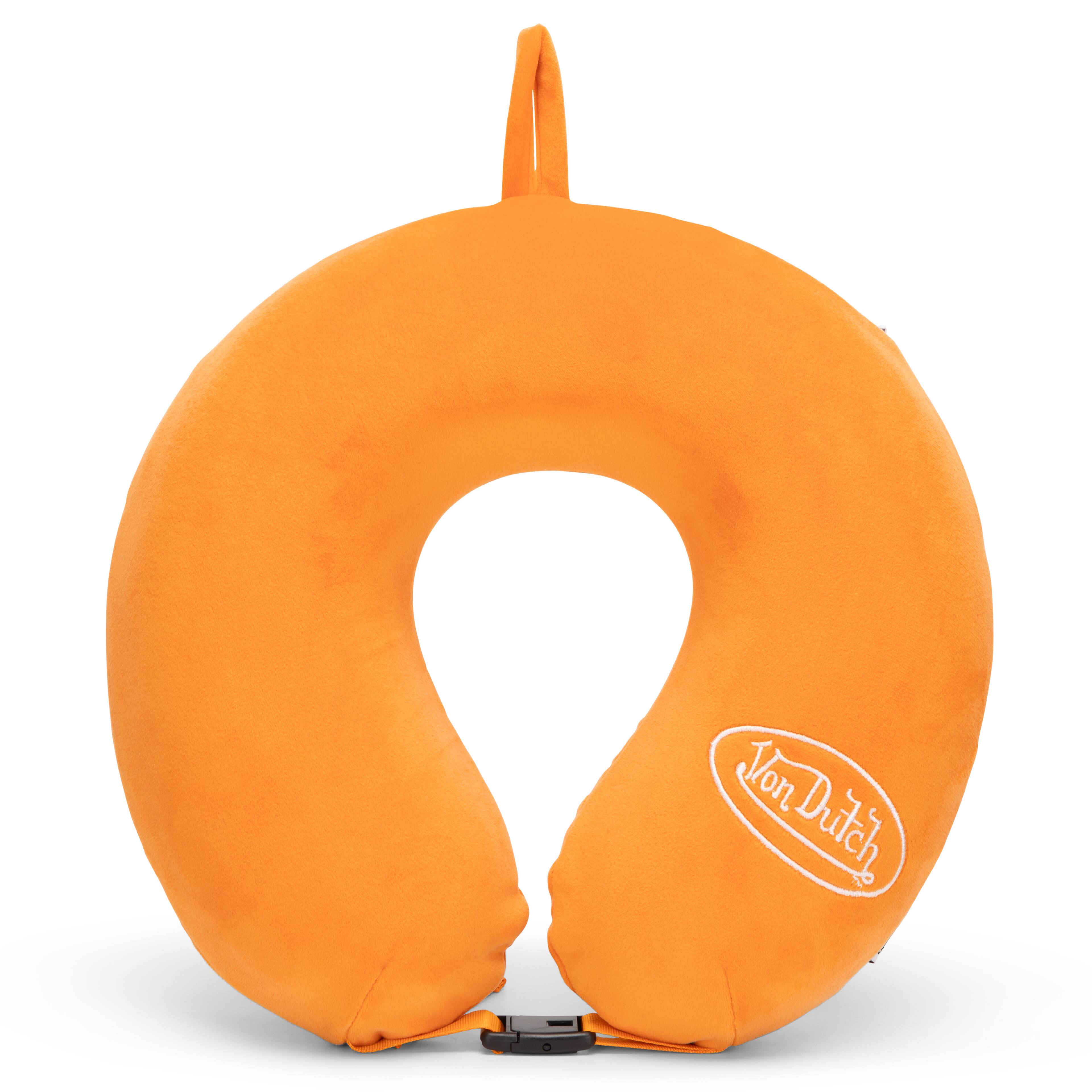 Von Dutch - Classic Memory Foam Travel Neck Pillow - Orange price history on PriceWatchPro