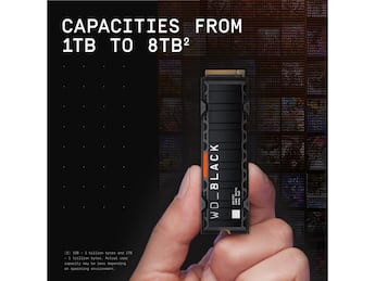 Western Digital WD_BLACK 2TB SN850X NVMe SSD 7300 MB/s, PS5, Gen4 Western Digital WD_BLACK 2TB SN850X NVMe SSD 7300 MB/s, PS5, Gen4