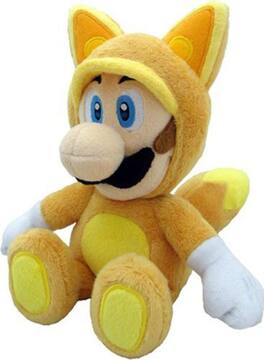 Little Buddy - Super Mario Bros. 9" Plush Kitsune Luigi - Brown