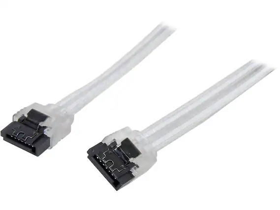 Front. Nippon Labs - Nippon Labs SATA3L-2FT-SL 2 ft. SATA III Cable w/ Locking Latch 2 feet - OEM.