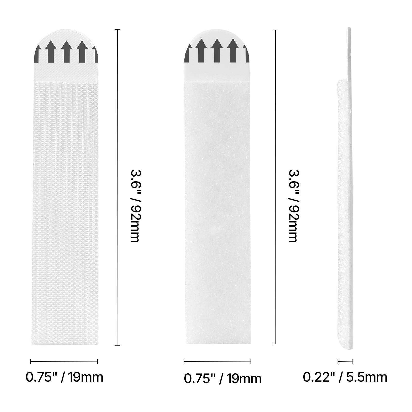 3.6" / 92mm  
0.75" / 19mm  
0.22" / 5.5mm