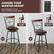 CHOOSE YOUR WANTED HEIGHT
Each barstool comes with 4 additional leg tubes.
- Bar height: 40"-43"
- Counter height: 35"-39"
Leg tube options: 30", 24"