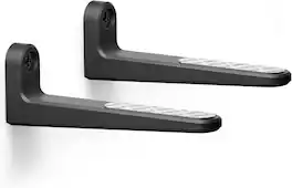 Schertz - Soundbar Wall Mount Above/Below TV, Heavy-Duty, Holds up to 60 lbs - Black