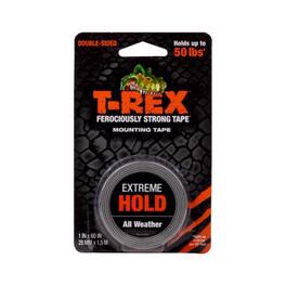 T-Rex - Extreme Hold 60 in. L X 1 in. W Double-Sided Mounting Tape Pack of 1
