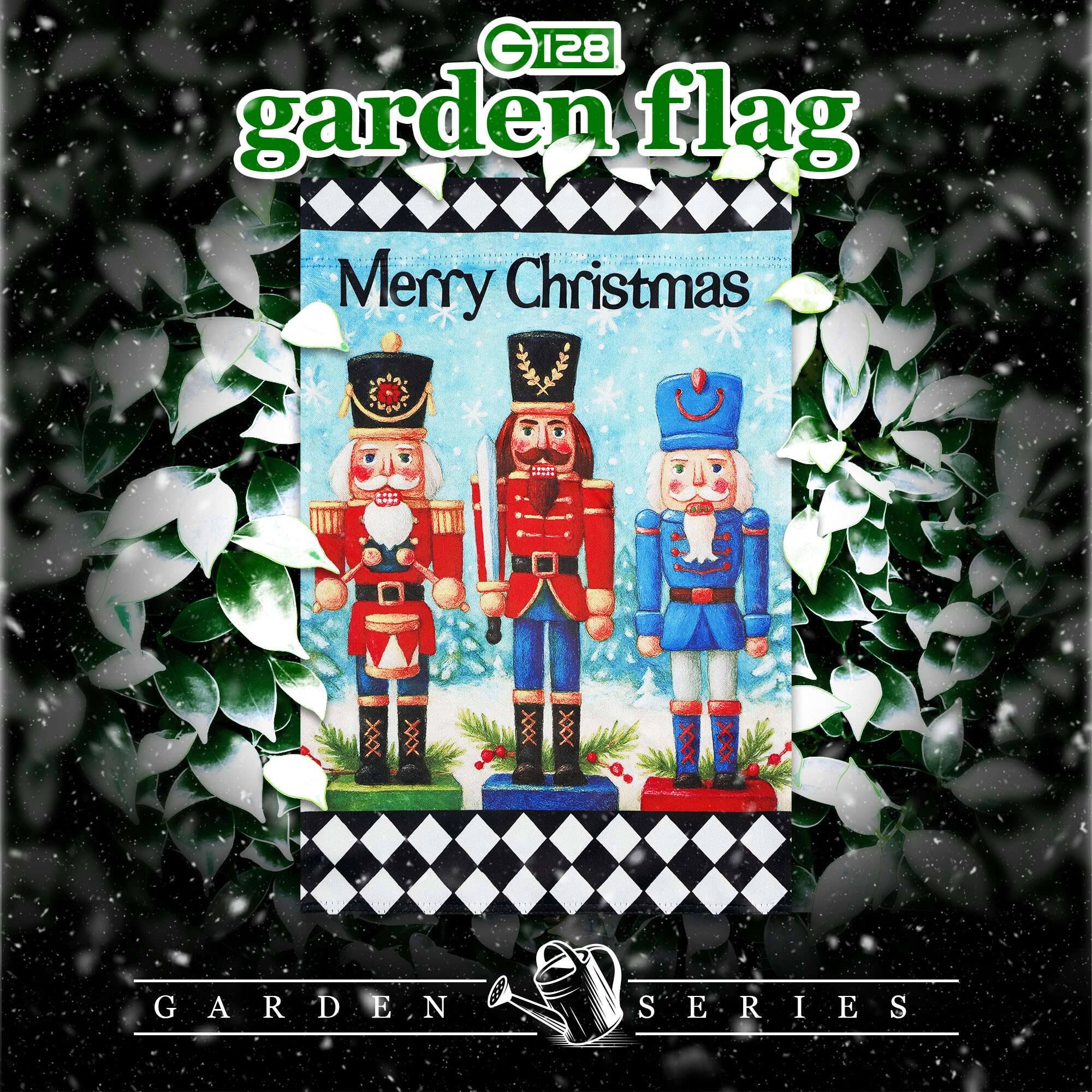 GI28 garden flag Merry Christmas  
ivivi  
GARDEN SERIES