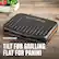 GEORGE FOREMAN ADJUSTABLE ANGLE TILT FOR GRILLING, FLAT FOR PANINI