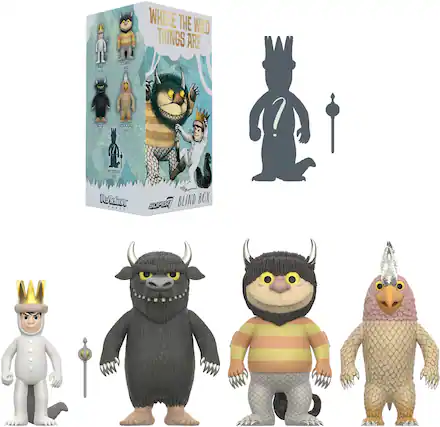 WHERE THE WILD THINGS ARE
ReAction Figures
SUPER BLIND BOX
MAX
CAROL
BOB
DOUGLAS
MONSTER
KING
ReAction Figures
SUPER BLIND BOX