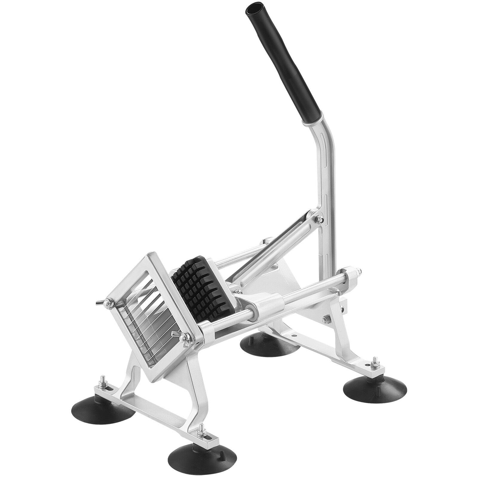 Alt View 9. Glintex - Commercial Vegetable Slicer 3/8 Inch Stainless Manual Cutter Non-slip Feet Fruit Vegetable Cutters & Slicers.