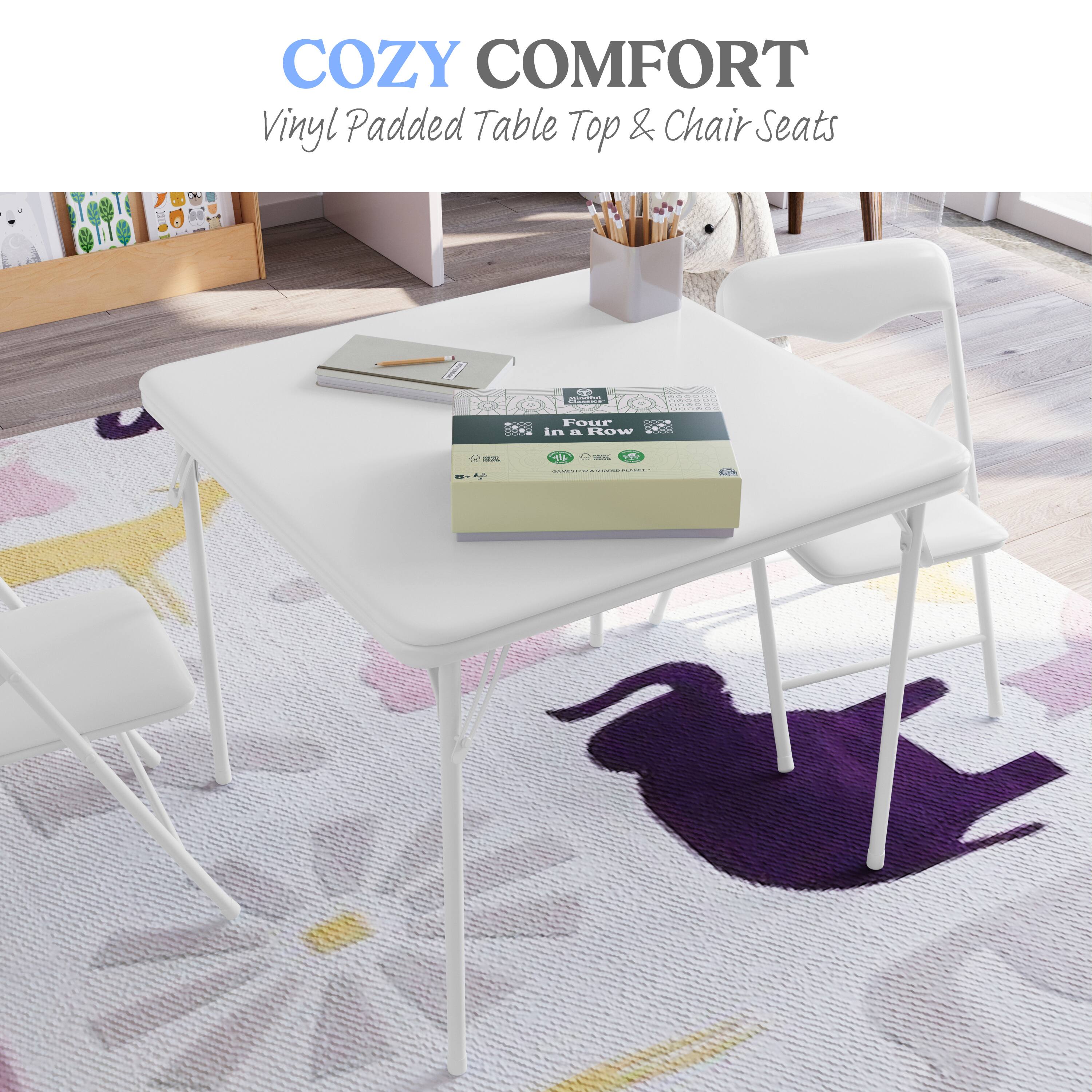 COZY COMFORT  
Vinyl Padded Table Top & Chair Seats