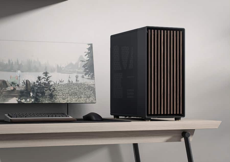 Fractal Design North XL Charcoal Black Chassis with Walnut Front Fractal Design North XL Charcoal Black Chassis with Walnut Front