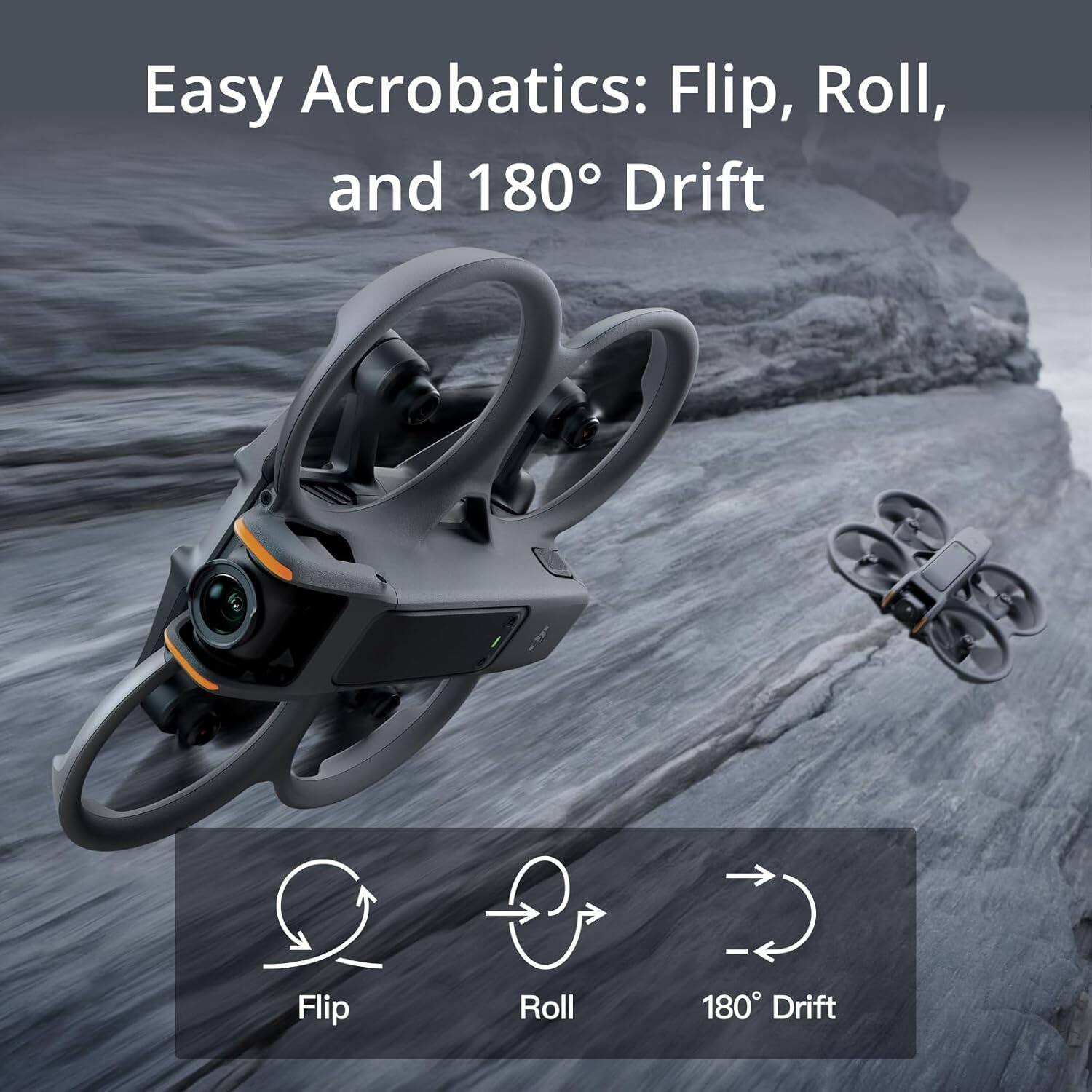 Easy Acrobatics: Flip, Roll, and 180° Drift

Flip, Roll, 180° Drift
