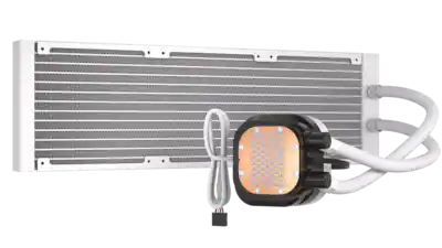 CORSAIR NAUTILUS 360 RS LCD Liquid CPU Cooler White CW-9061034-WW CORSAIR NAUTILUS 360 RS LCD Liquid CPU Cooler White CW-9061034-WW