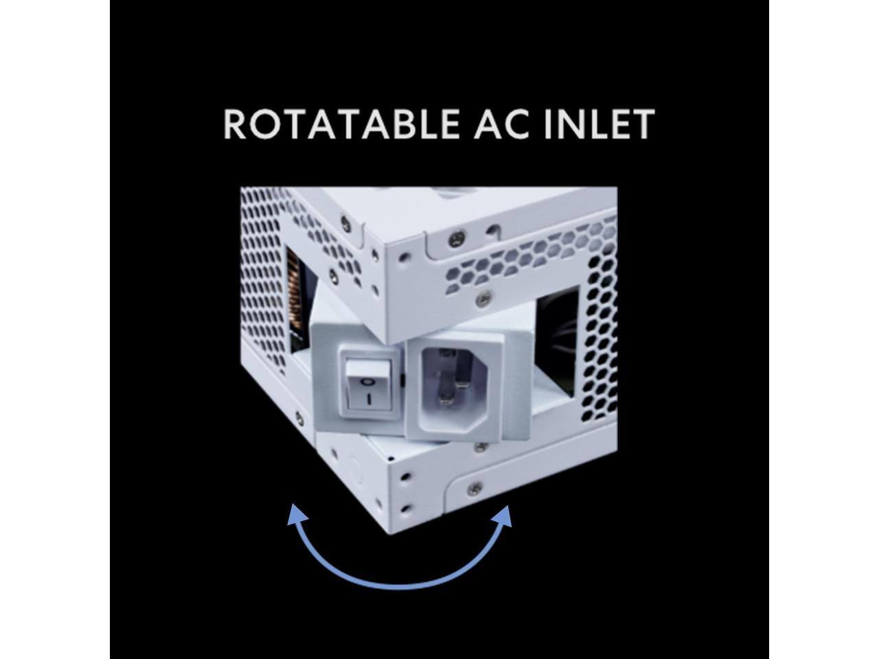 Rotatable AC Inlet
