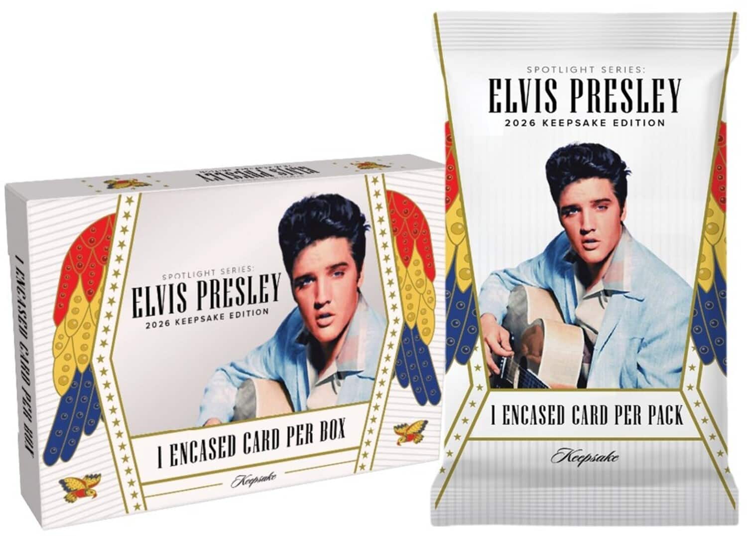 PopMarket - Elvis Presley - Keepsake - Elvis Presley Spotlight Series trading card box - COLLECTIBLES - Multicolor