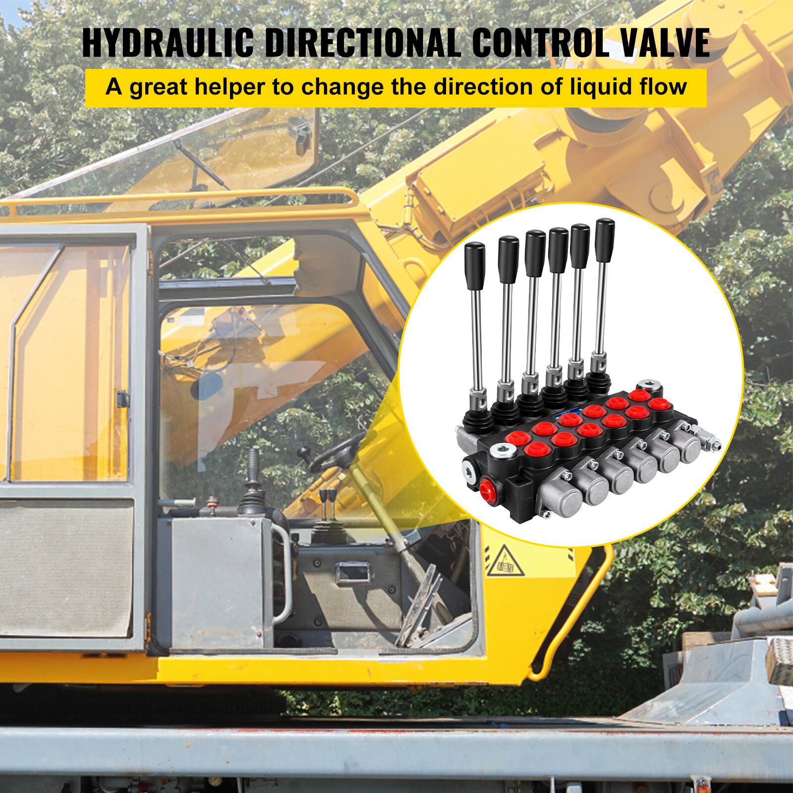 HYDRAULIC DIRECTIONAL CONTROL VALVE  
A great helper to change the direction of liquid flow
