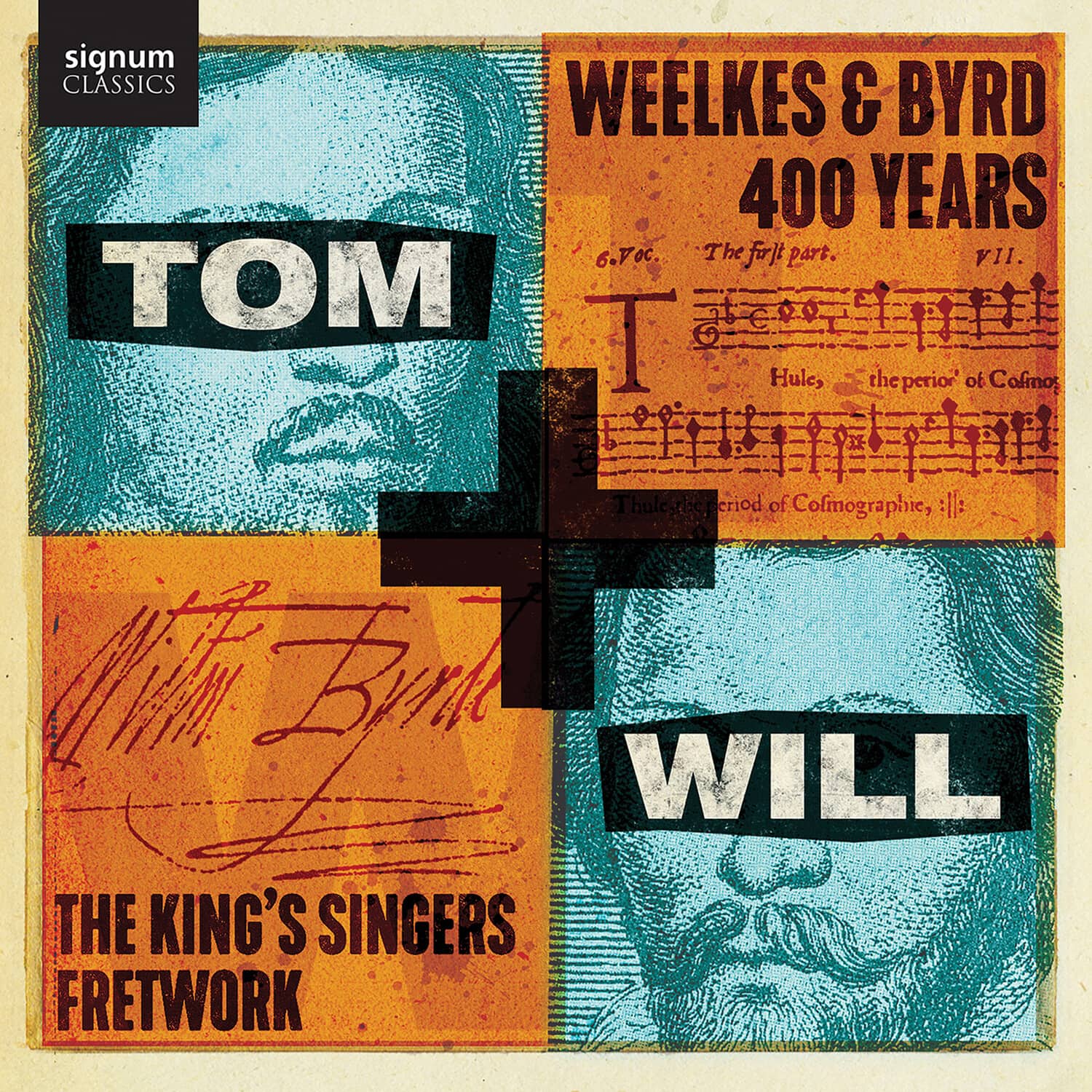The King's Singers - Tom & Will - Weelkes & Byrd  - COMPACT DISCS