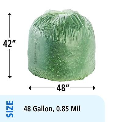 42" ECOSAFE-B40U  
SIZE: 48"  
48 Gallon, 0.85 Mil