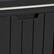 Alt View 8. Sunnydaze - 9-Gallon Outdoor Polypropylene Resin Cooler Box - Black.