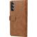 Alt View 11. SaharaCase - Leather Folio Wallet Case for Samsung Galaxy S23 FE - Brown.