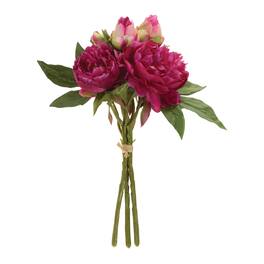 BreeBe - Peony Floral Bundle (Set of 2) - Red, Green