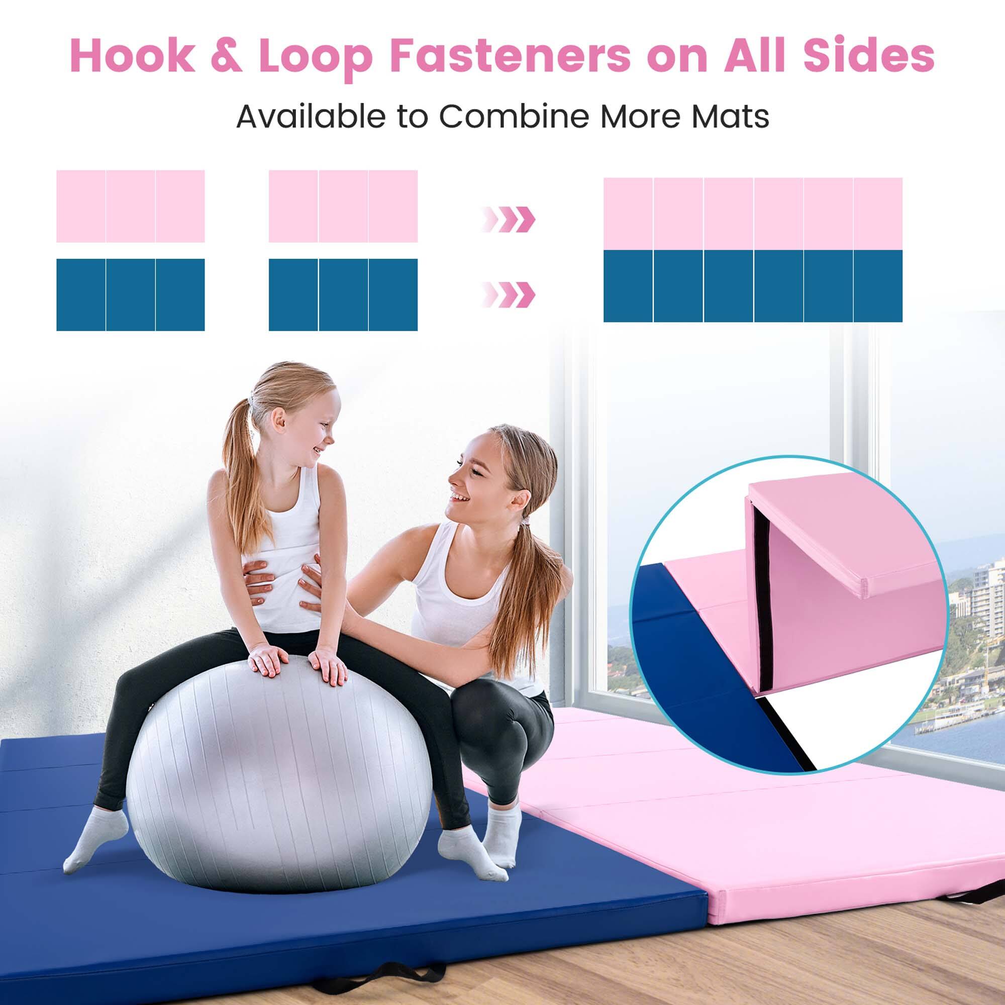 Hook & Loop Fasteners on All Sides  
Available to Combine More Mats