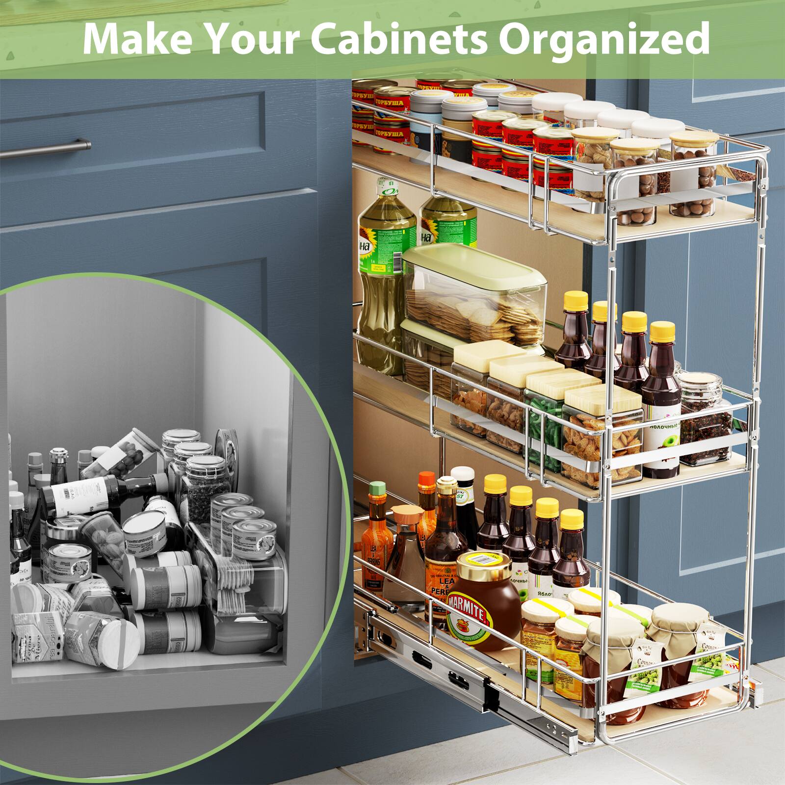 Make Your Cabinets Organized, SPEFLA OPEVULA L S - - a - - HB   W I - . - LFA PERF MARMITE - MAP