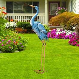 Refined Abode Design - Metal Bald Eagle Large Outdoor Statues Yard Decorations Garden Sculptures & Gifts