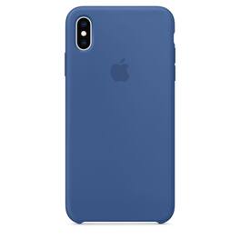 Apple - Silicone Case (for iPhone Xs Max) - Delft - Blue