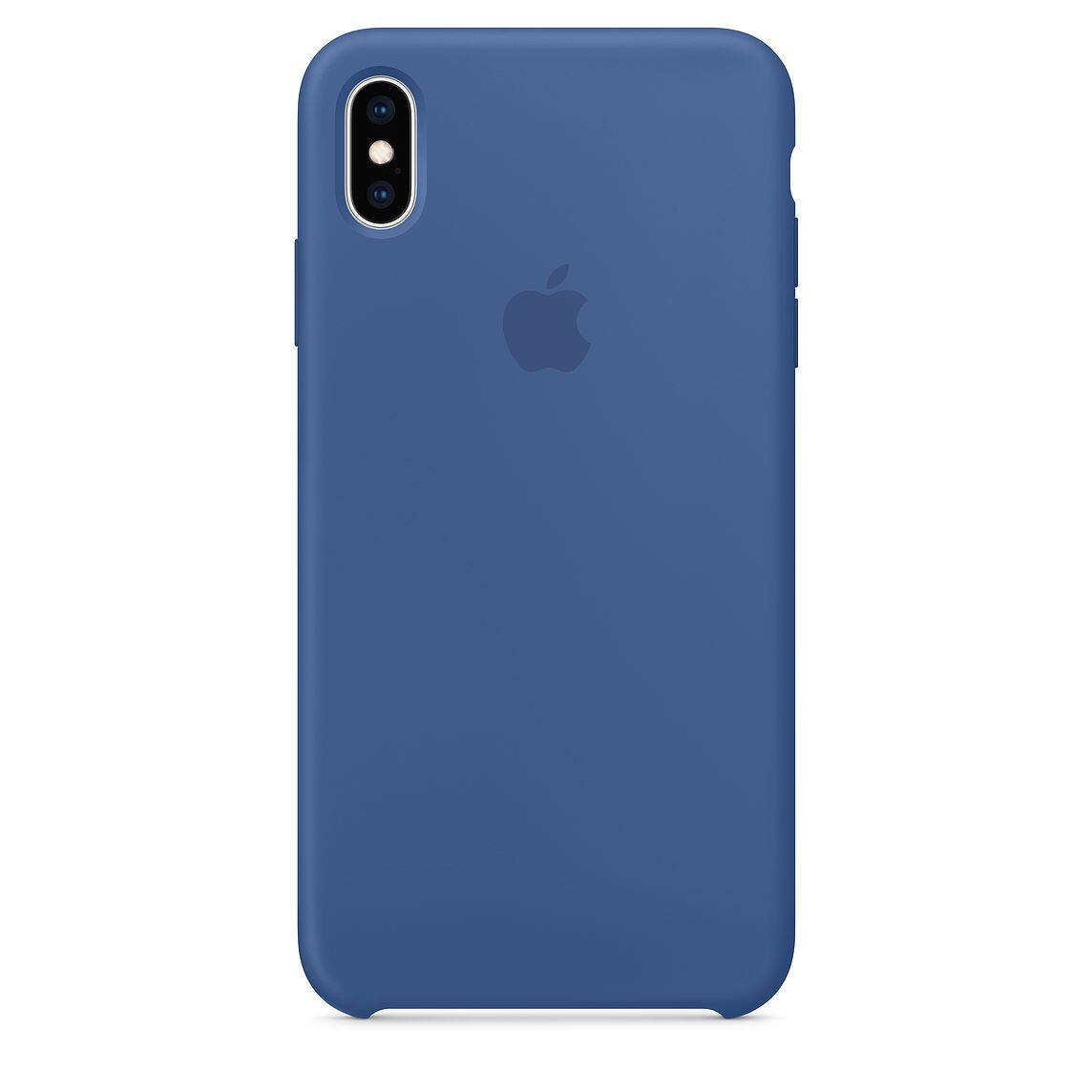 Apple - Silicone Case (for iPhone Xs Max) - Delft - Blue
