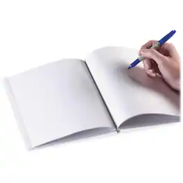 ASHLEY PRODUCTIONS - Ashley Portrait Hardcover Blank Pages Book - Plain - 8 1/2" x 11" Sheet Size - White Paper - 1 Each - 8.5" x 11"
