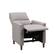 Alt View 12. CorLiving - Alder Manual Fabric Recliner - Light Grey.