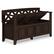 Alt View 12. Simpli Home - Amherst Entryway Storage Bench - Farmhouse Brown.