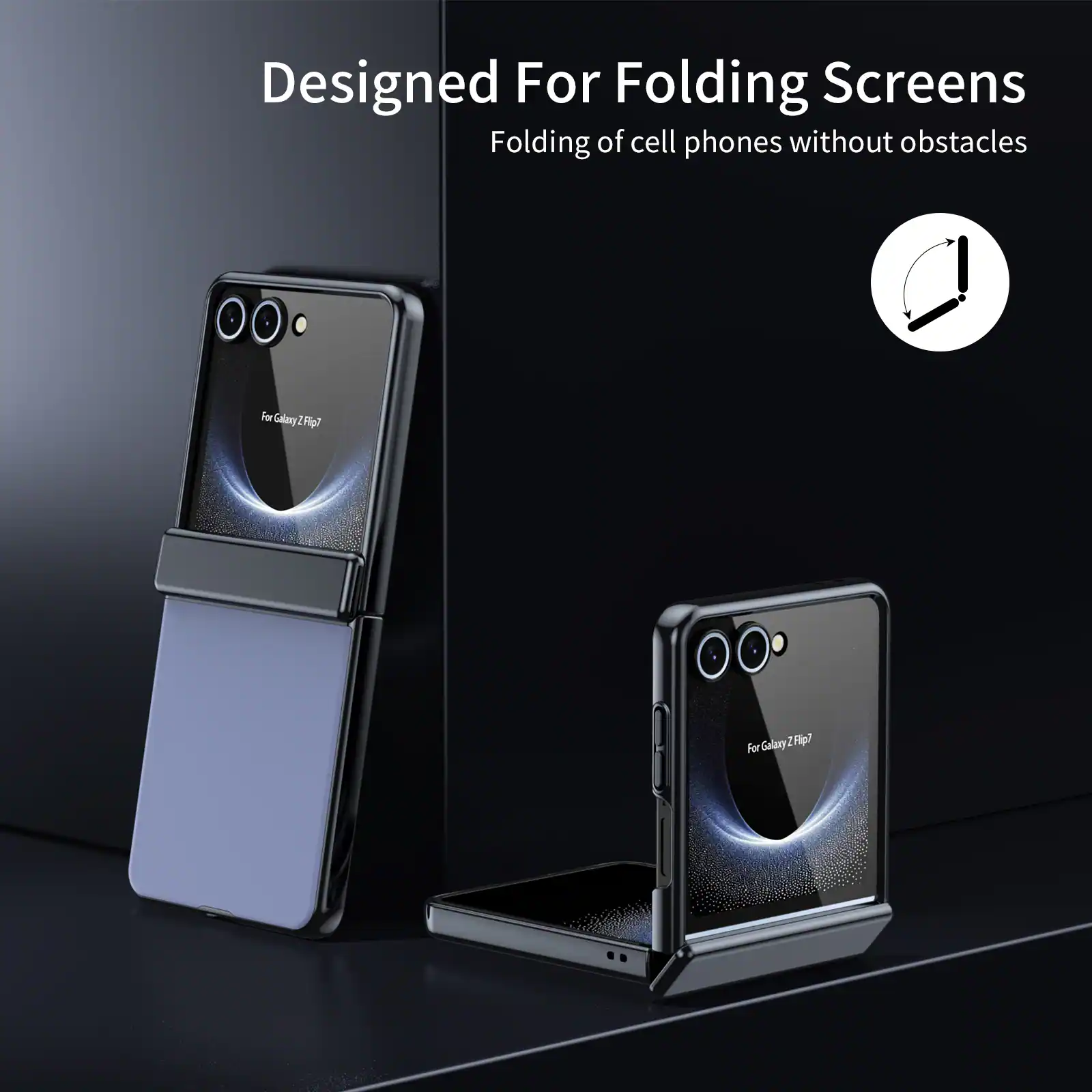Designed For Folding Screens  
Folding of cell phones without obstacles  
For Galaxy Z Flip