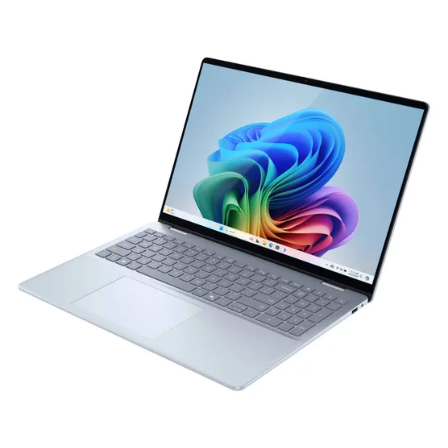Alt View 2. Dell - 16 Plus 16" FHD+ Touch Copilot+ Intel Ultra 7 258V 3.7 GHz up to 4.8 GHz 32GB RAM 1TB M.2 PCIe NVMe SSD Windows 11 Home - Ice Blue.